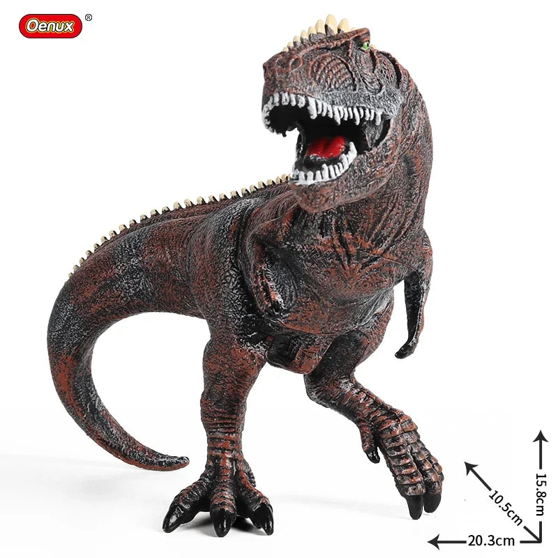 Oenux Jurassic Dinosaur Action Figure Set – 5 Pieces