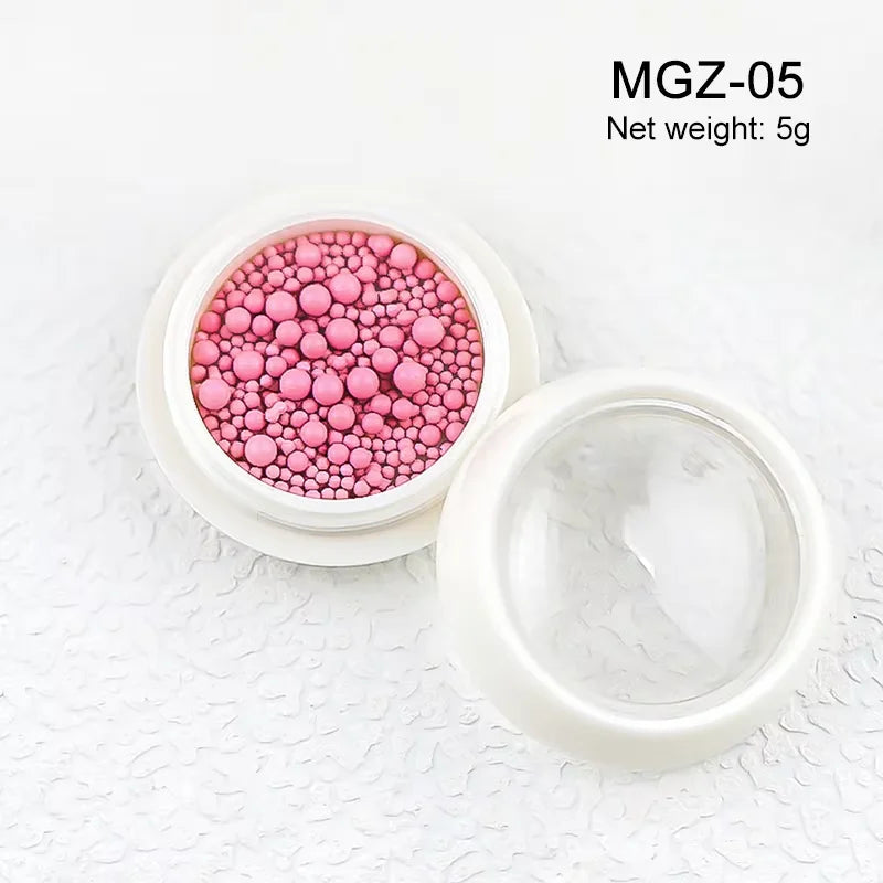 Acrylic Flower Nail Art Decorations, 5 g