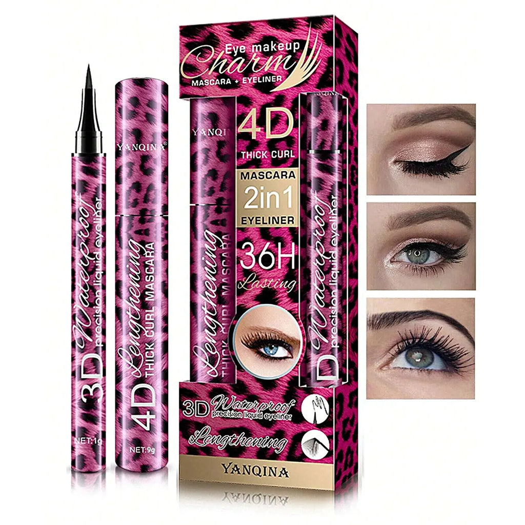 YANQINA Eyeliner and Mascara Set
