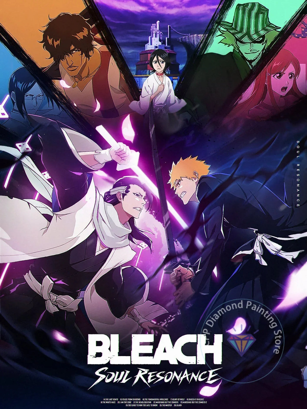 Bleach Anime 5D Diamond Painting Kit