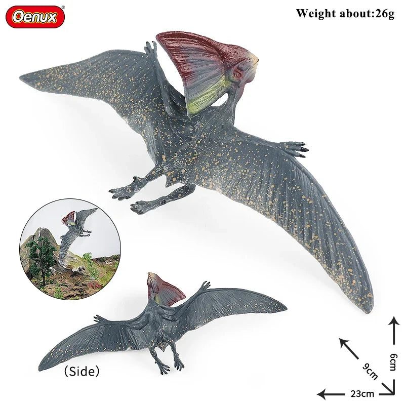 Oenux Jurassic Dinosaur Action Figure Set – 5 Pieces