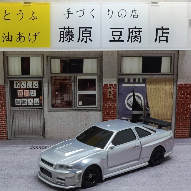 1:43 Scale 2.4GHz 4WD Mini RC Drift Car
