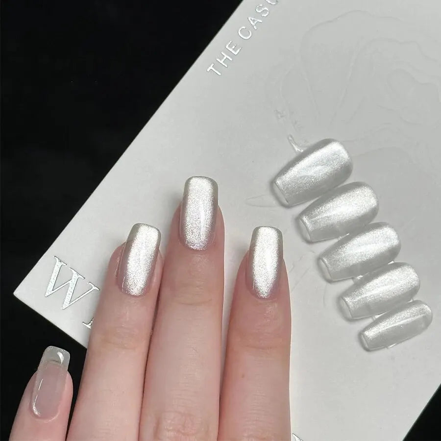 Holographic Cat-Eye Gel Nail Polish, 10 mL