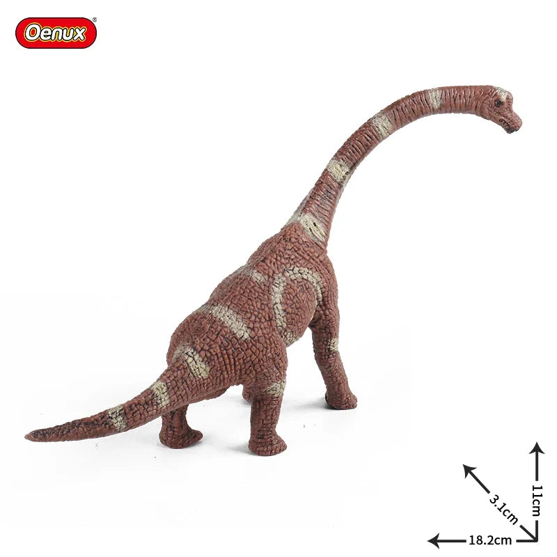 Oenux Jurassic Dinosaur Action Figure Set – 5 Pieces