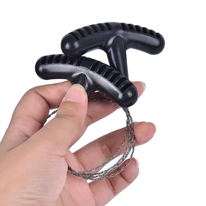 Portable Steel Wire Saw for Camping & Hiking