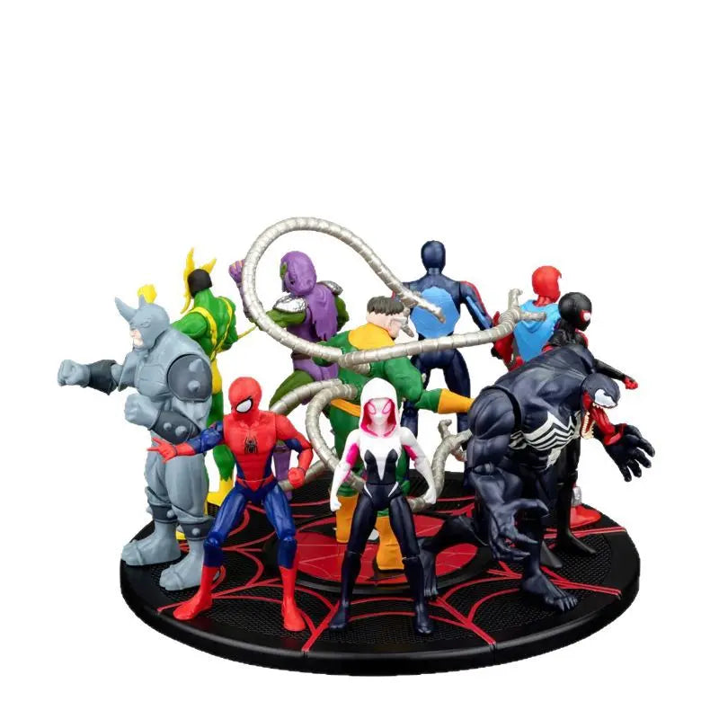 Poseable Superhero Villain Action Figure, 4 Inches