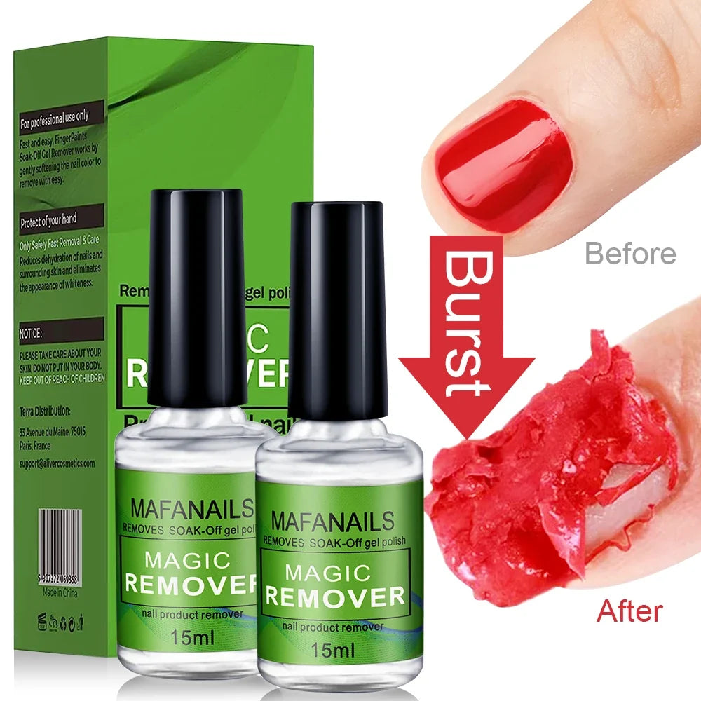 Soak-Off Gel Nail Polish Remover, 15 mL