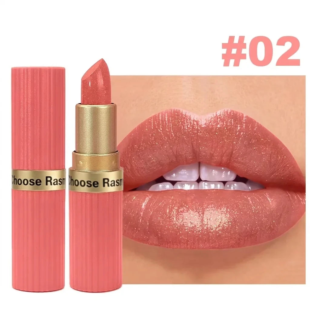 Pearlescent Glitter Lipstick