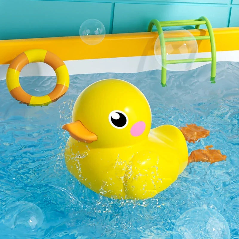 Wind-Up Swimming Animal Bath Toy