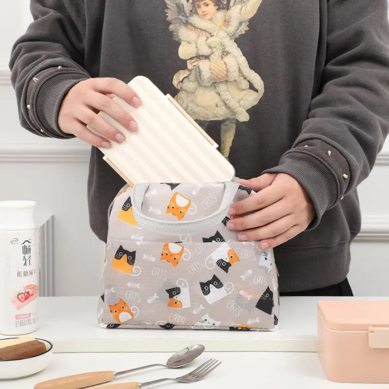Kids’ Insulated Cartoon Lunch Bag