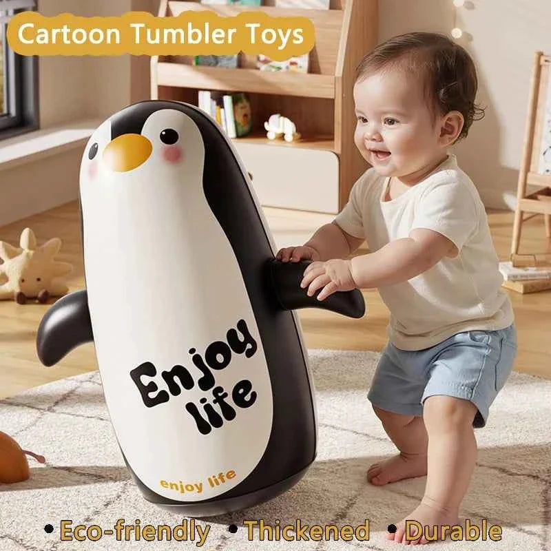 Panda Inflatable Punching Bag – Kids' Bop Toy