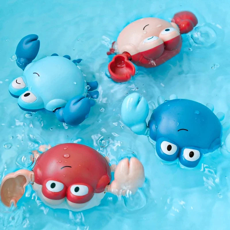 Wind-Up Swimming Animal Bath Toy