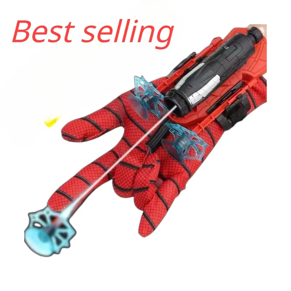 Superhero Spider Glove Wrist Launcher Toy Set