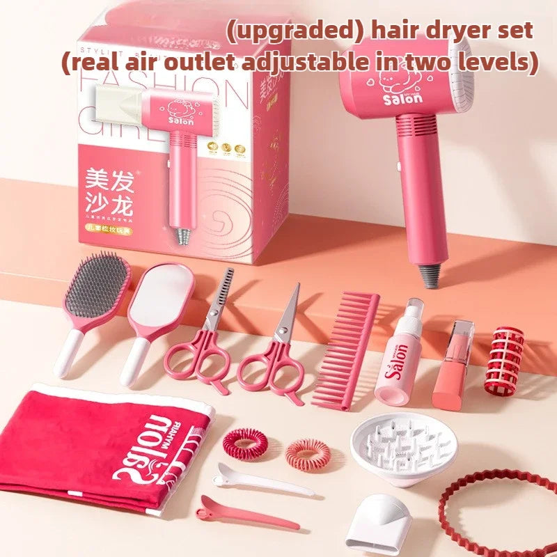Kids’ Pretend Beauty Salon & Styling Play Set