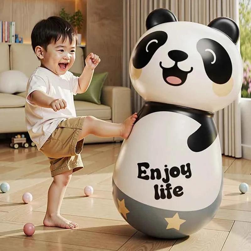 Panda Inflatable Punching Bag – Kids' Bop Toy