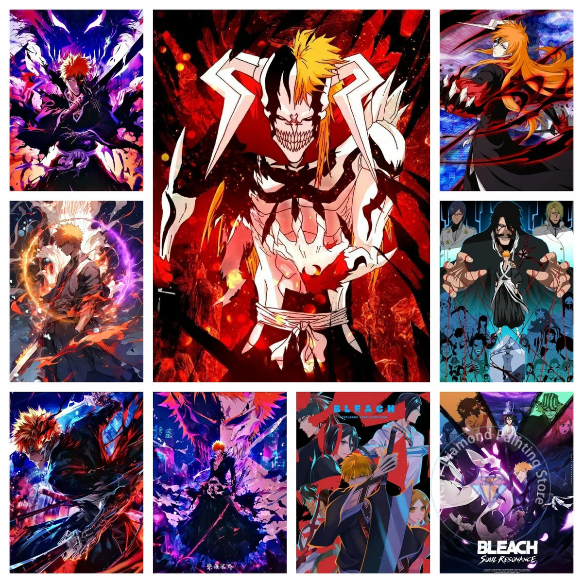 Bleach Anime 5D Diamond Painting Kit