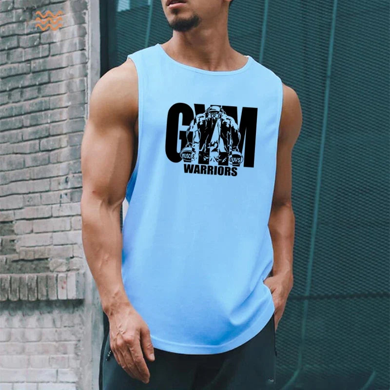 Men's Quick-Dry Mesh Athletic Tank Top