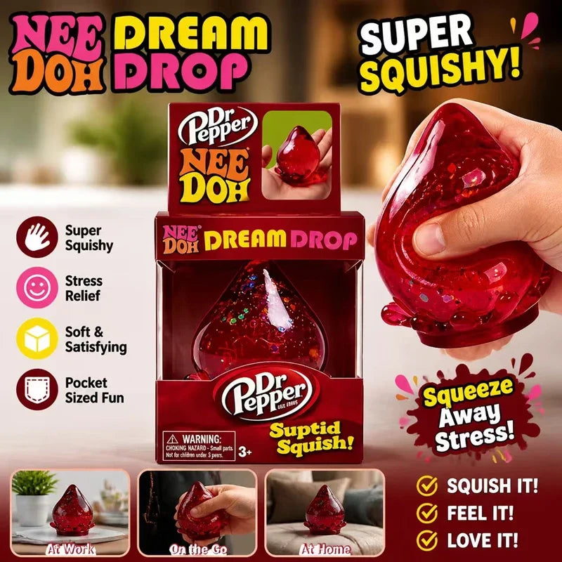 NeeDoh Cube Sensory Squishy Toy