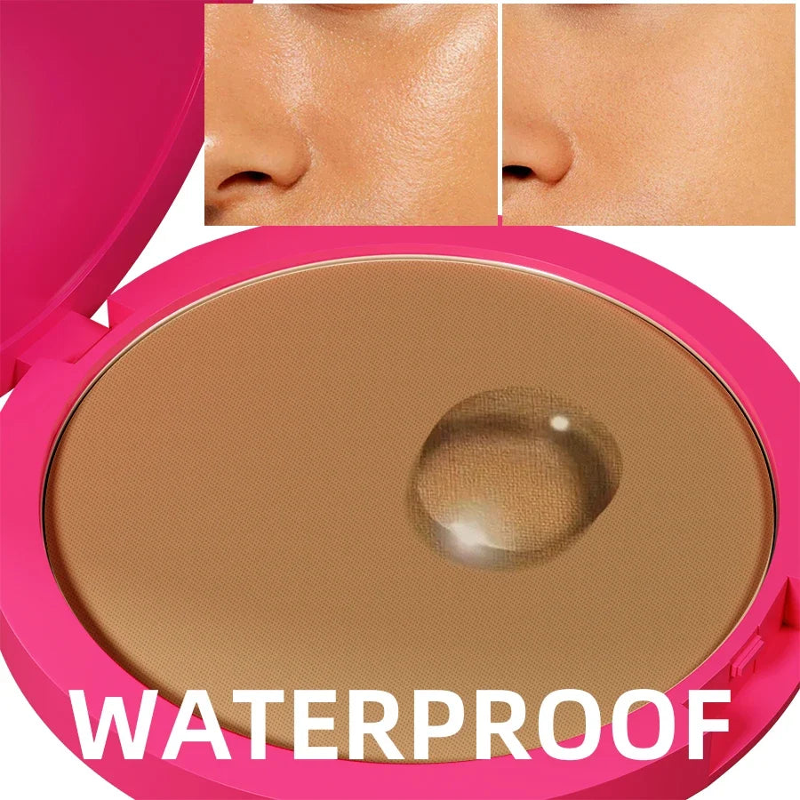 Matte Pressed Powder Foundation Compact