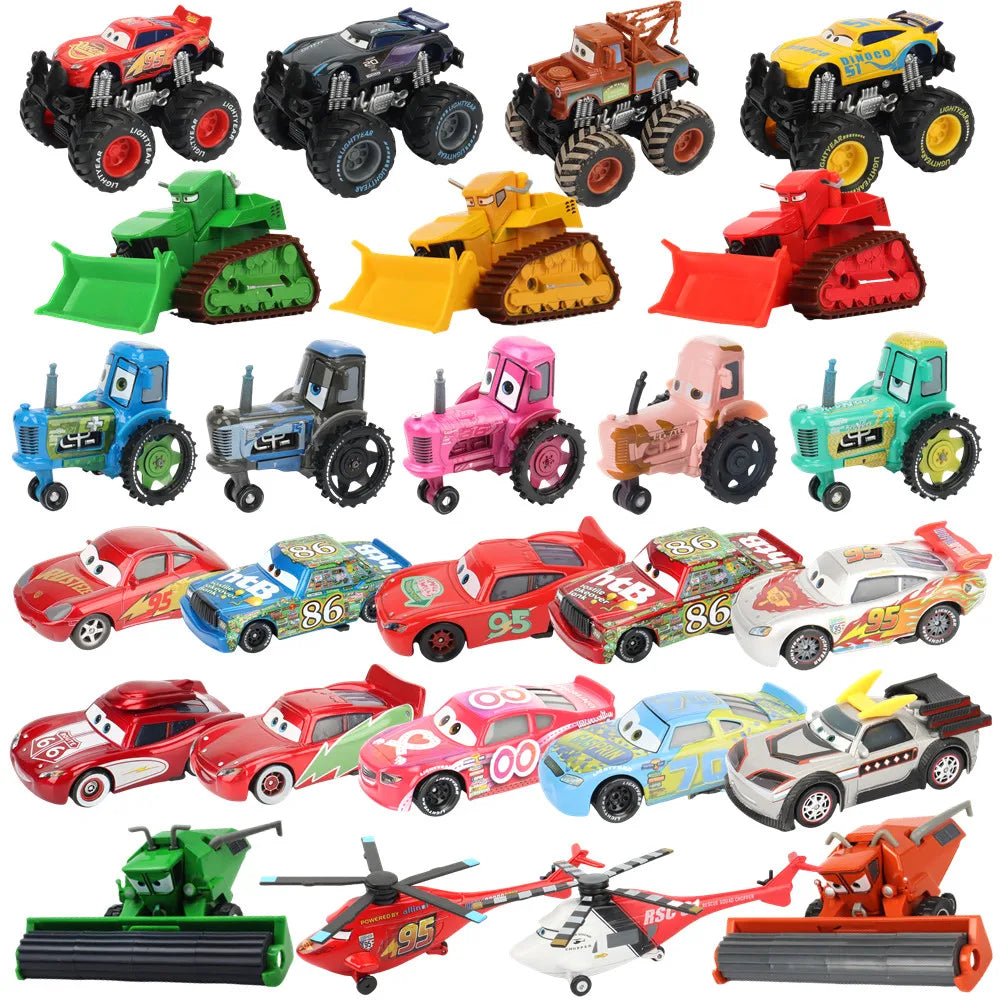 Lightning McQueen & Cars Character Die-Cast Vehicles, 1:55
