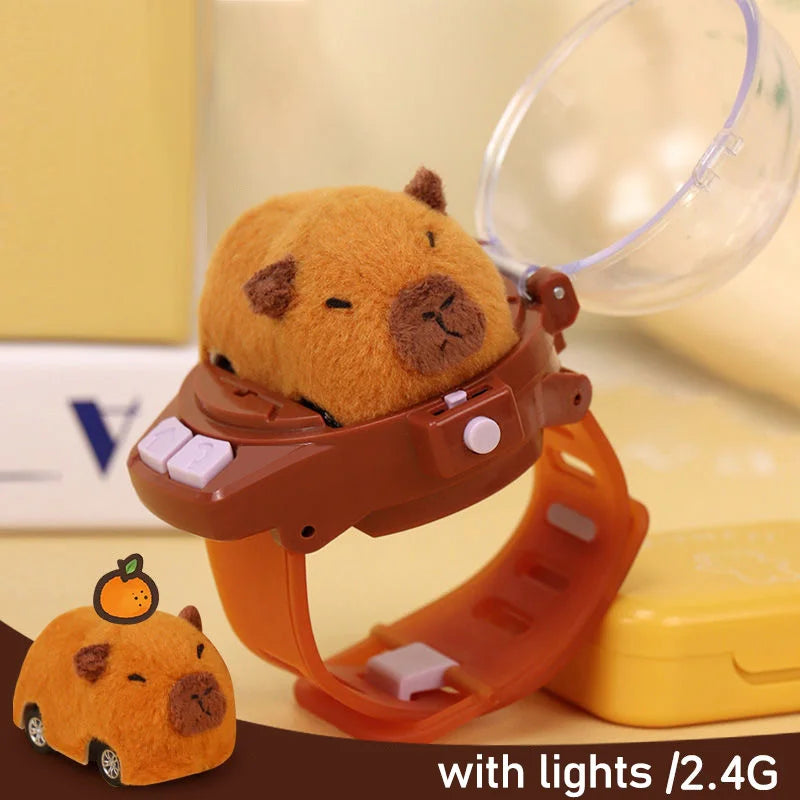 Capybara & Rabbit Watch-Controlled RC Car, 2.4GHz