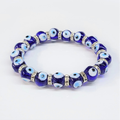 Evil Eye Round Bead Bracelet – God's Watching