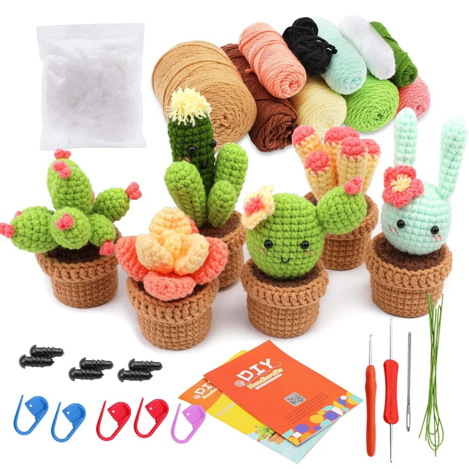 IMZAY Beginner Crochet Material Kit
