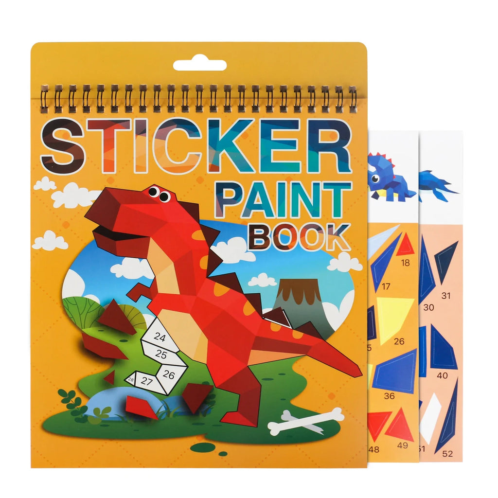 Sticker-by-Number Craft Book for Kids