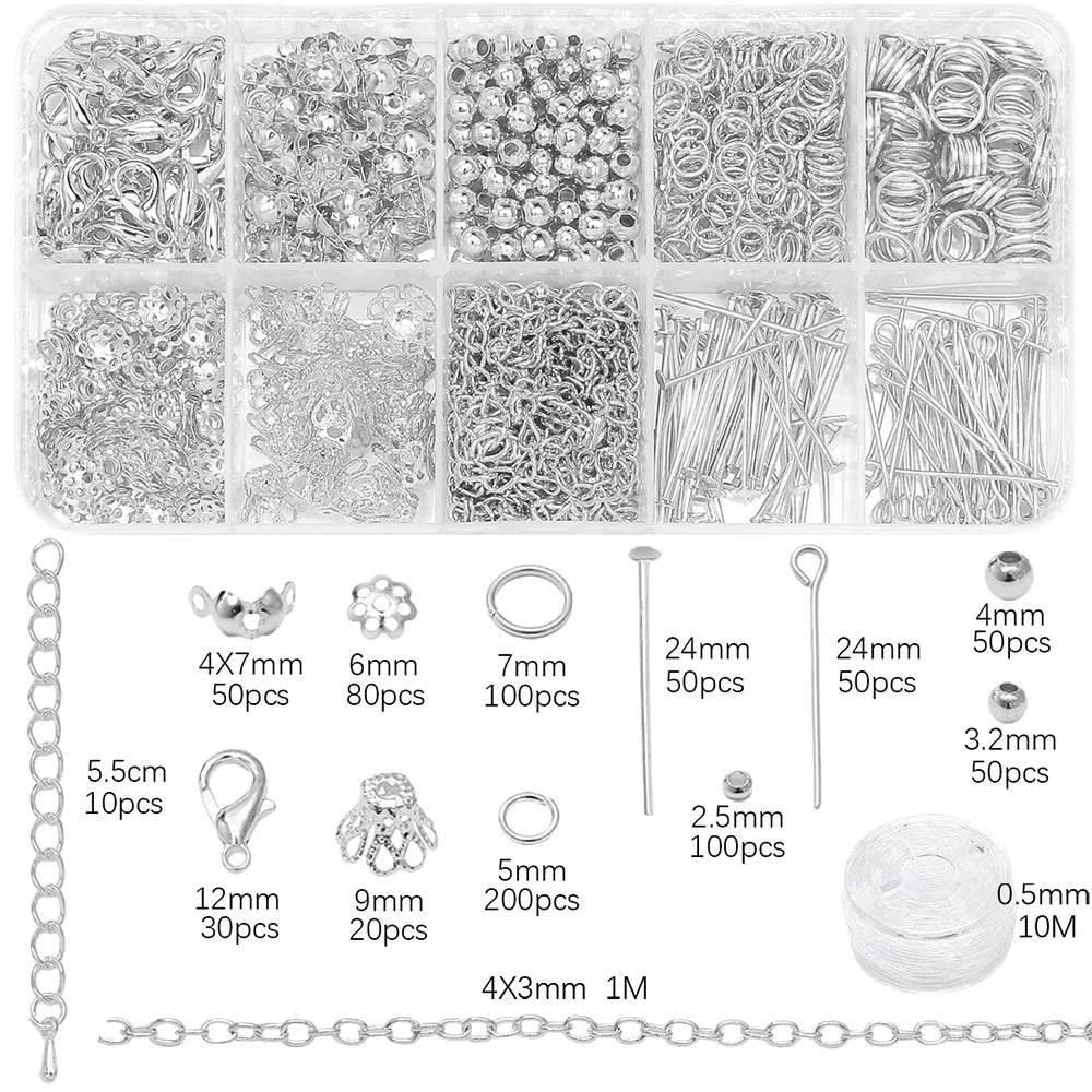 Jewelry-Making Starter Kit for Earrings & Necklaces