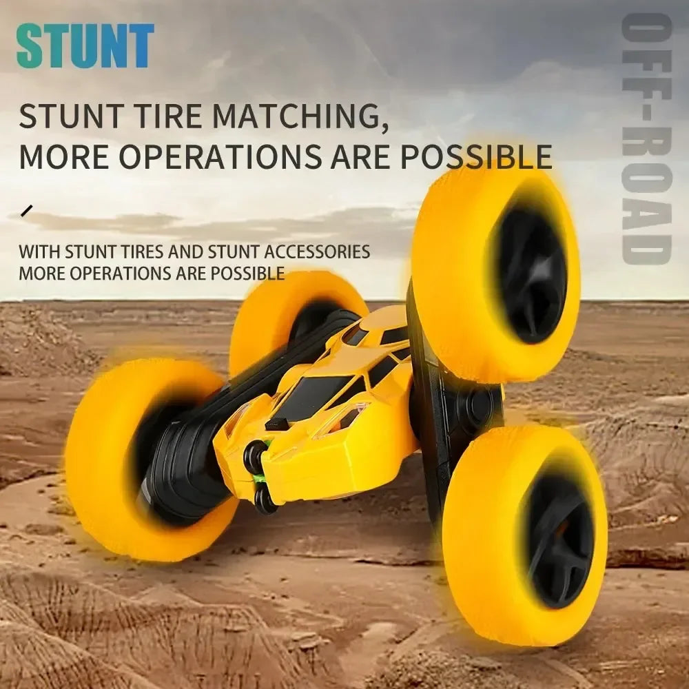 Double-Sided RC Stunt Car with 360° Flip, 2.4GHz