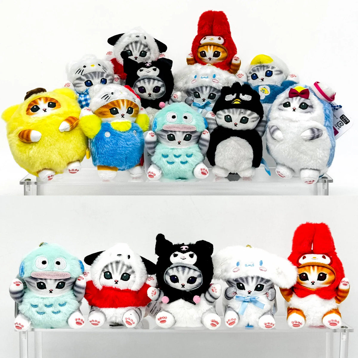 Mofusand x Sanrio Plush Keychain Bag Charm