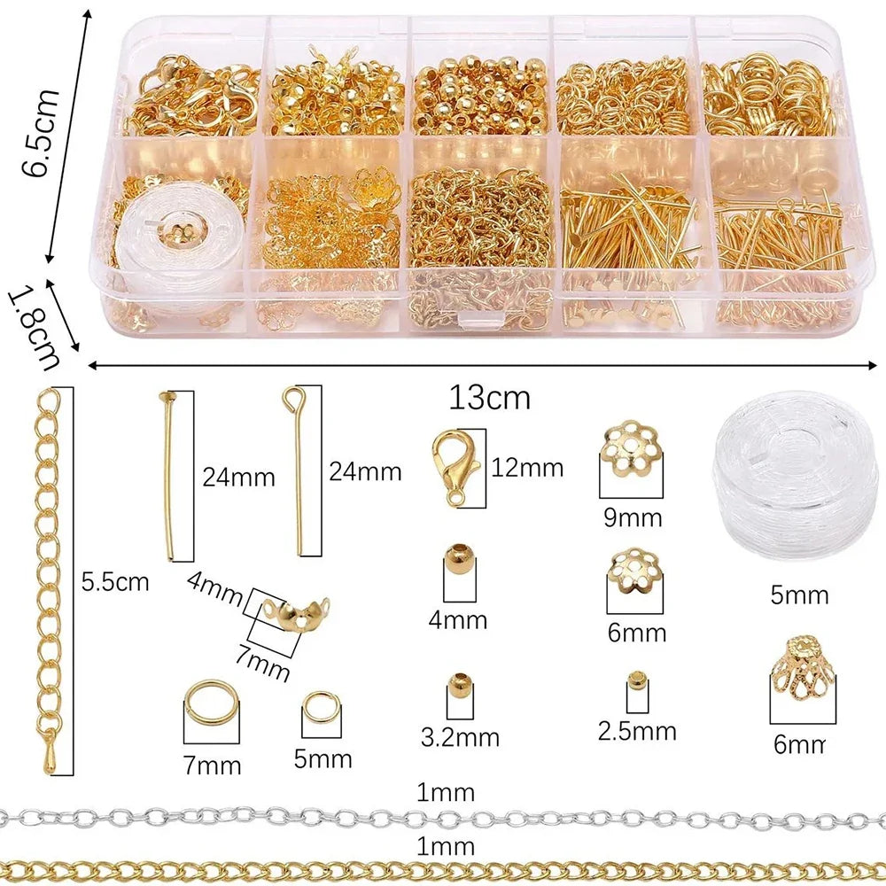 Jewelry-Making Starter Kit for Earrings & Necklaces