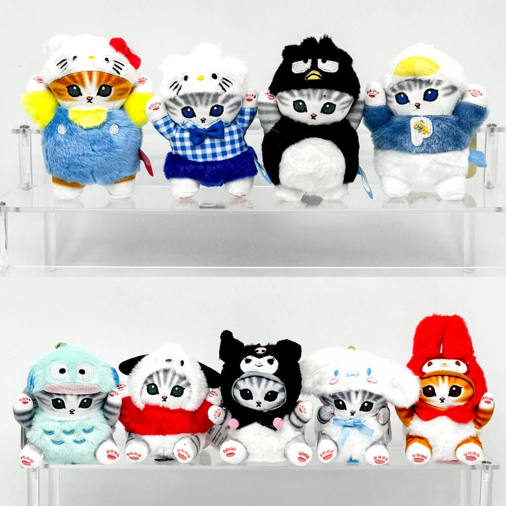 Mofusand x Sanrio Plush Keychain Bag Charm