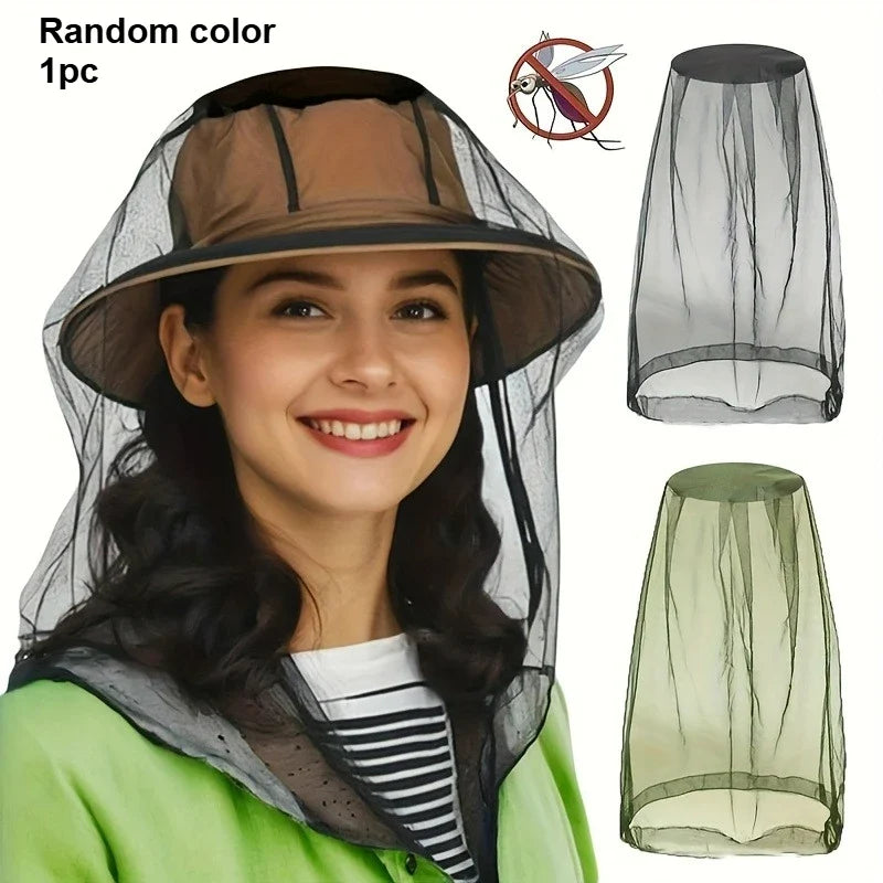 Mosquito Face Net for Camping, Fishing & Hiking