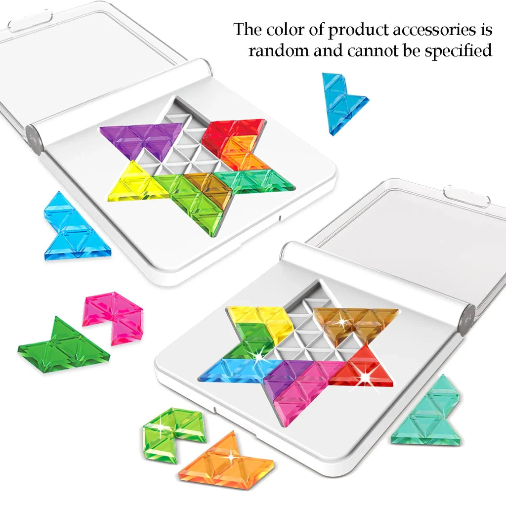 Colorful Logic & Shape Puzzle Tabletop Game