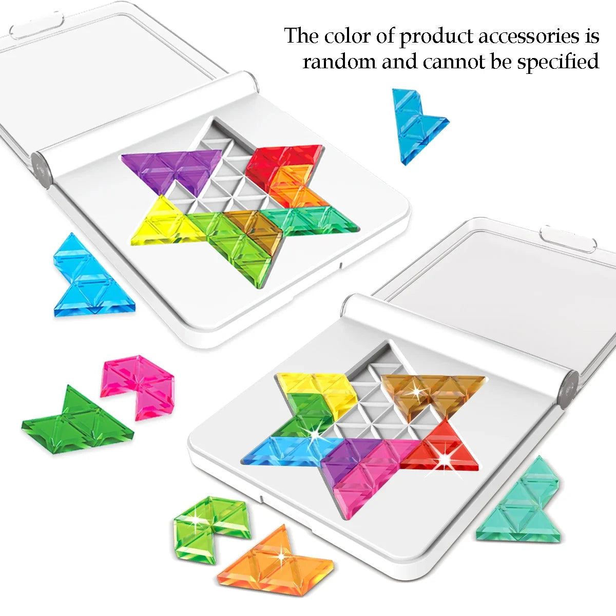 Colorful Logic & Shape Puzzle Tabletop Game
