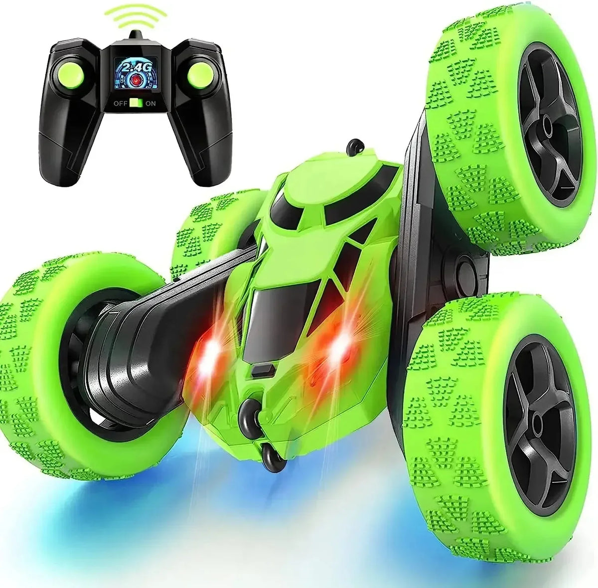 Double-Sided RC Stunt Car with 360° Flip, 2.4GHz