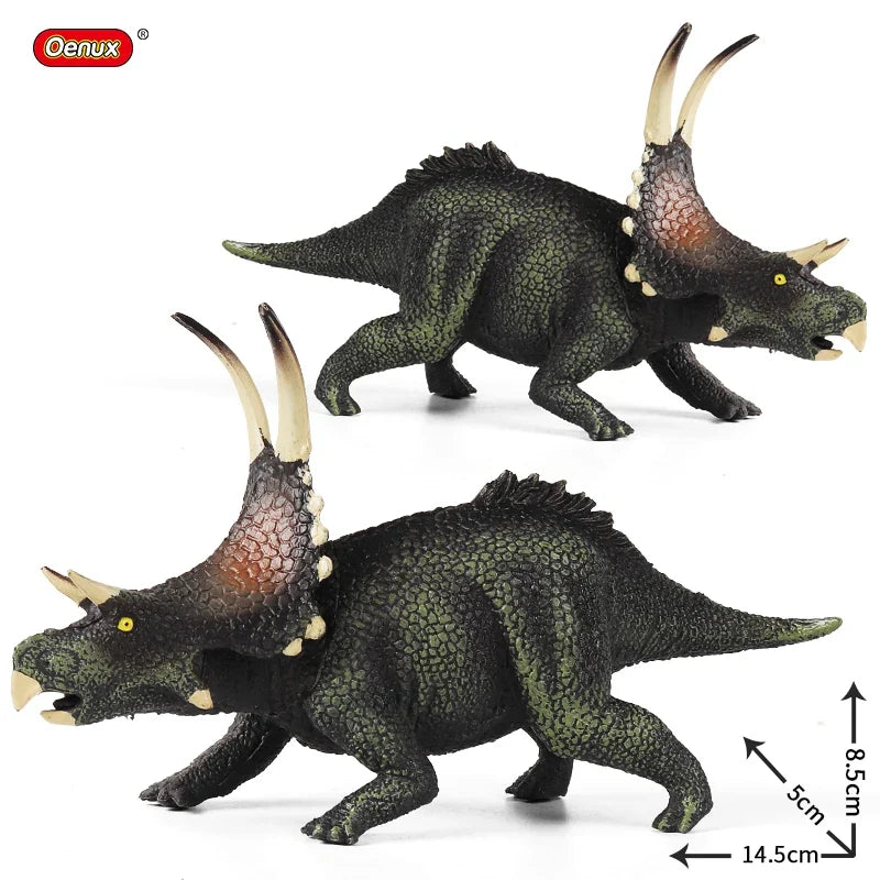 Oenux Jurassic Dinosaur Action Figure Set – 5 Pieces