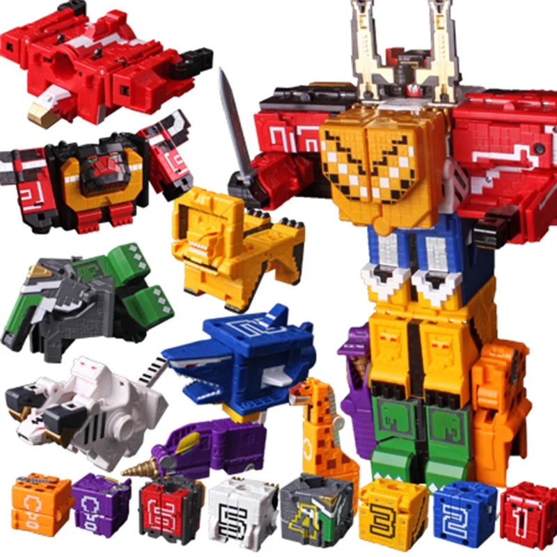 Math Cube Transforming STEM Building Toy