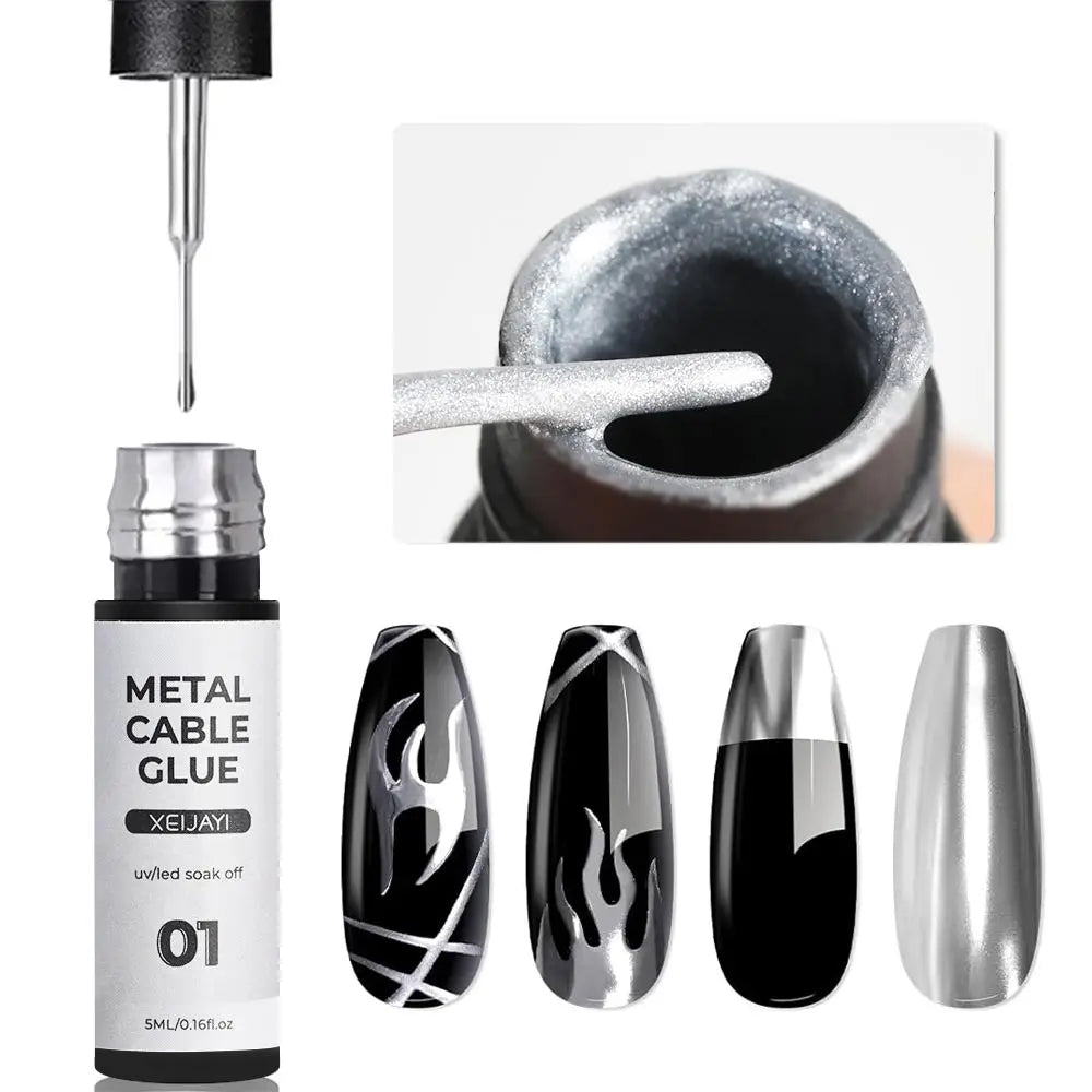 Metallic Nail Art Liner Gel Polish