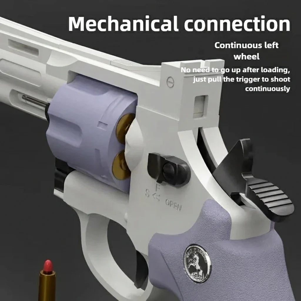 ZP5 Revolver-Style Soft Projectile Toy Blaster