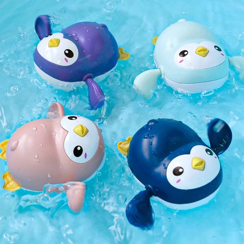 Wind-Up Swimming Animal Bath Toy