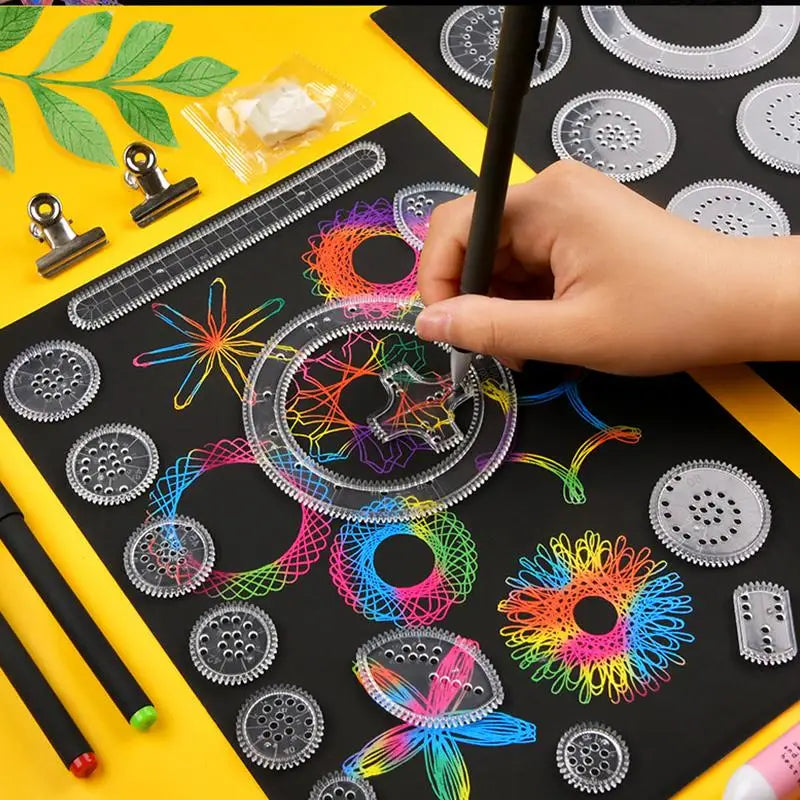 Geometric Drawing Tool Set, 22 Pieces