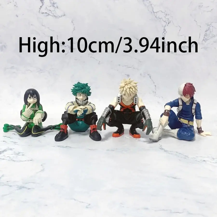 My Hero Academia All Might & Deku Figures, 18 cm