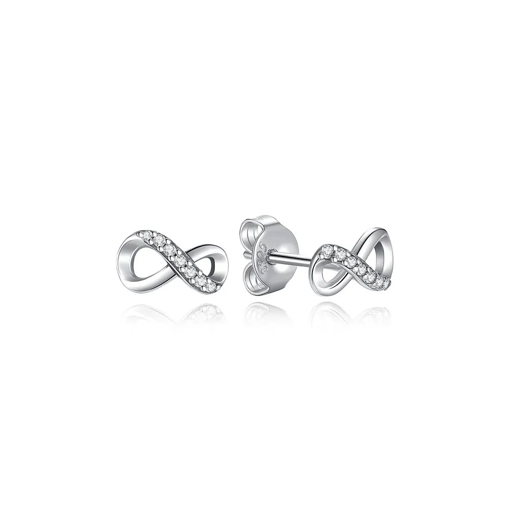 925 Sterling Silver Crown, Heart & Bee Earrings