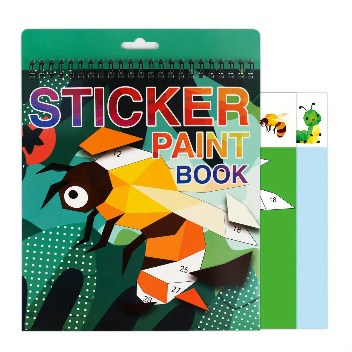 Sticker-by-Number Craft Book for Kids
