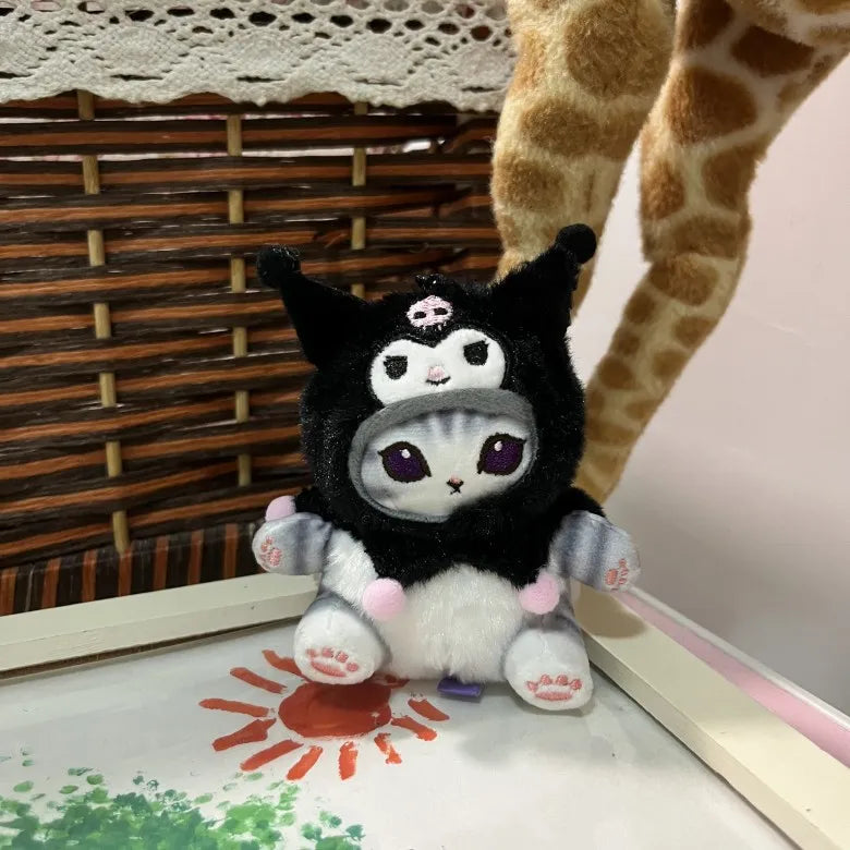 Mofusand x Sanrio Plush Keychain Bag Charm