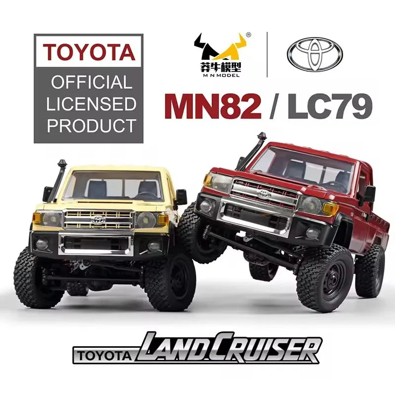 MN82 1:12 4WD RC Pickup Truck with LED Lights