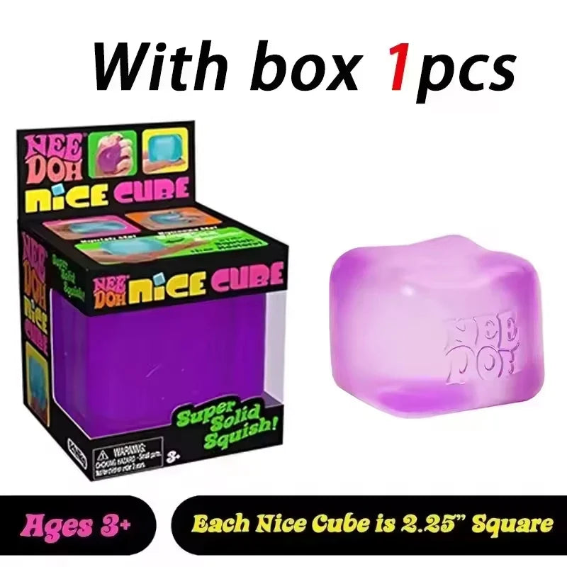 NeeDoh Cube Sensory Squishy Toy
