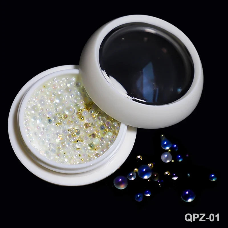 Acrylic Flower Nail Art Decorations, 5 g